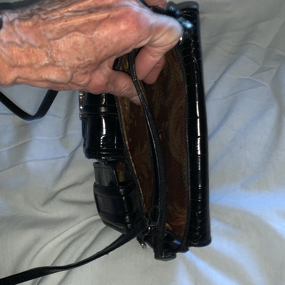 Brighton Black Leather Mini Purse - Picture 4 of 4